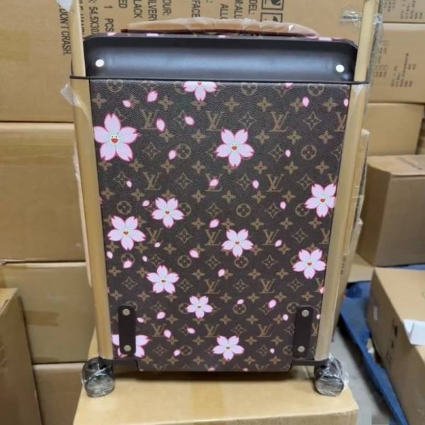 LOUIS VUITTON X TAKASHI MURAKAMI  HORIZON 55 SAKURA BROWN 55CM M13788
