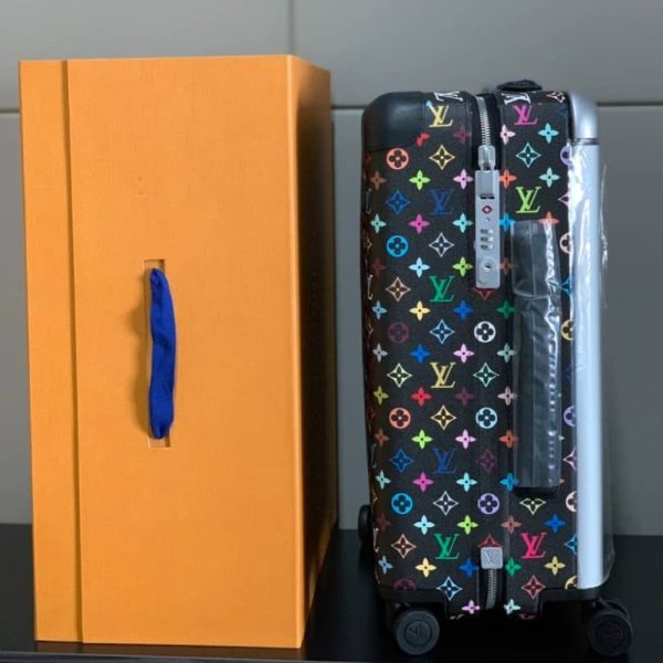 LOUIS VUITTON X TAKASHI MURAKAMI HORIZON 55 MULTICOLOR BLACK 55CM M13787