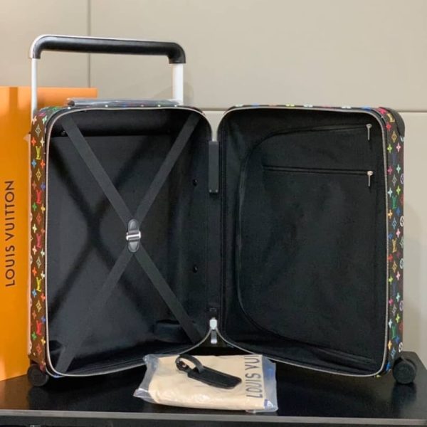 LOUIS VUITTON X TAKASHI MURAKAMI HORIZON 55 MULTICOLOR BLACK 55CM M13787