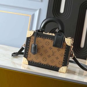 LOUIS VUITTON PETITE VALISE MONOGRAM REVERSE 22CM M47164