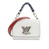 LOUIS VUITTON TWIST PM LIMITED EDITION BAG IN WHITE 23CM