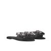 LOUIS VUITTON X TAKASHI MURAKAMI LILY FLAT MULE MONOGRAM BLACK