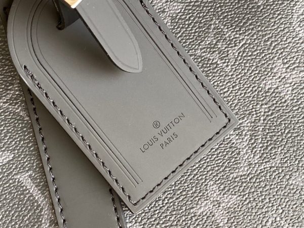 SUMMER SET: LOUIS VUITTON KEEPALL BANDOULIÈRE 50 MONOGRAM ECLIPSE & LONG WALLET MONOGRAM ECLIPSE TRUNK ZIPPY BLACK 19CM