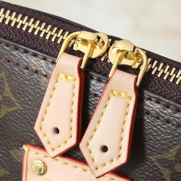 LOUIS VUITTON MOON ALMA BAG MONOGRAM BROWN 38CM