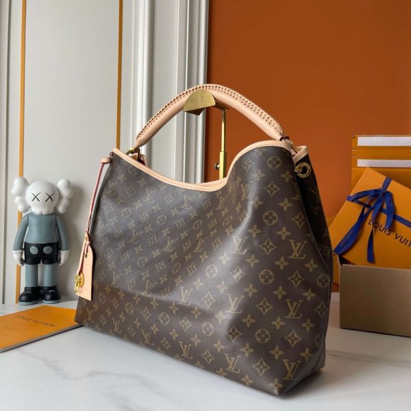LOUIS VUITTON AGAIN MONOGRAM BROWN 50CM M25877