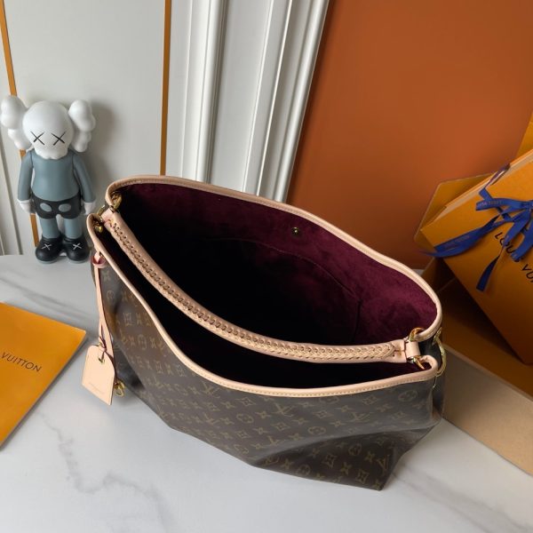 LOUIS VUITTON AGAIN MONOGRAM BROWN 50CM M25877