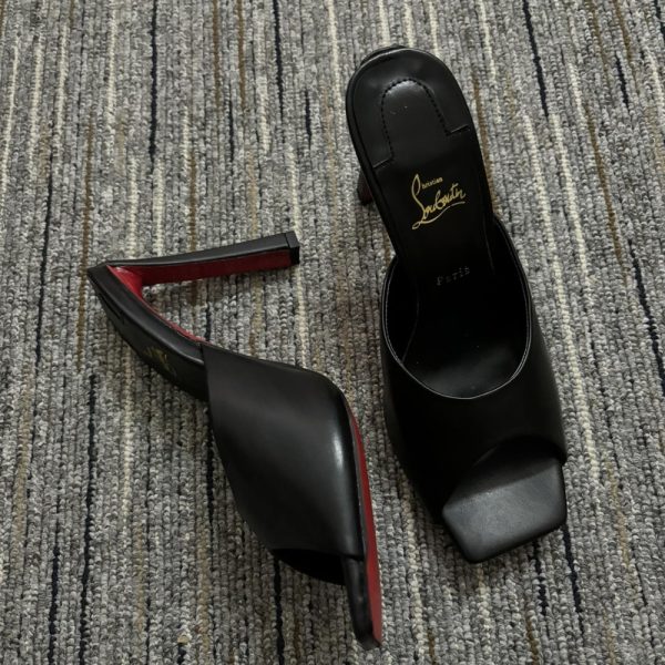 CHRISTIAN LOUBOUTIN CONDORA MULE BLACK 1240795B439
