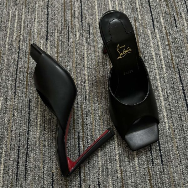 CHRISTIAN LOUBOUTIN CONDORA MULE BLACK 1240795B439