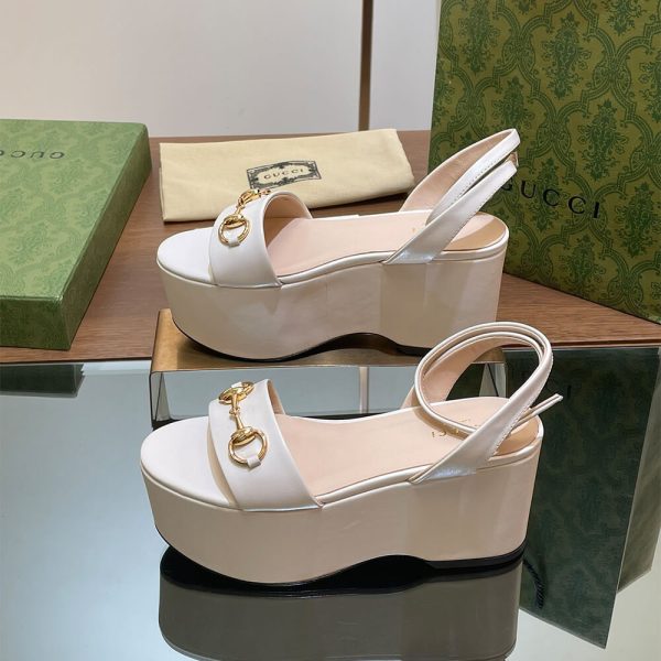 GUCCI Women’s Horsebit flatform sandal