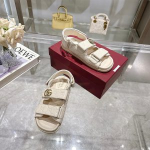 GUCCI Women’s sandal with Double G
