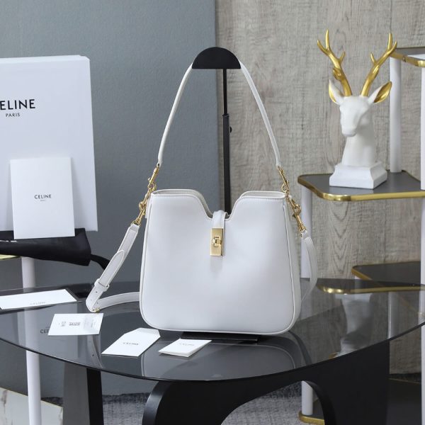 CELINE SMALL CAMILLE 16 SOFT BAG IN SMOOTH CALFSKIN