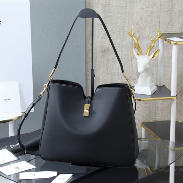 CELINE MEDIUM CAMILLE 16 SOFT BAG IN SMOOTH CALFSKIN