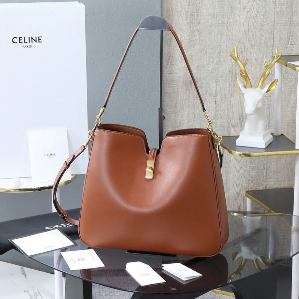 CELINE MEDIUM CAMILLE 16 SOFT BAG IN SMOOTH CALFSKIN