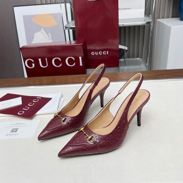 Gucci Women’s slingback pump with Horsebit