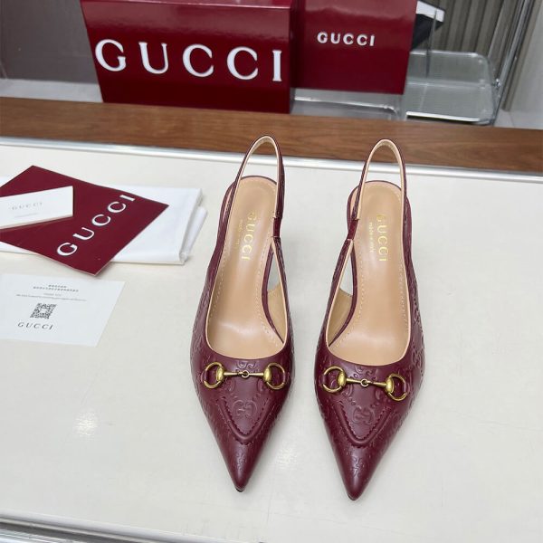 Gucci Women’s slingback pump with Horsebit