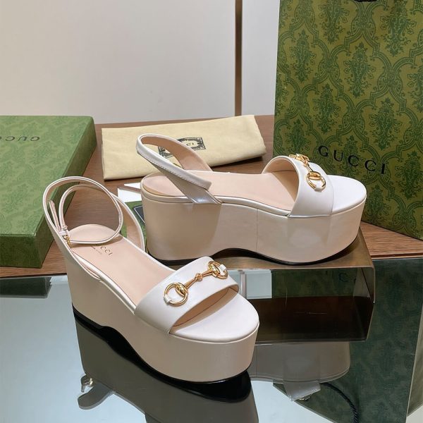 GUCCI Women’s Horsebit flatform sandal