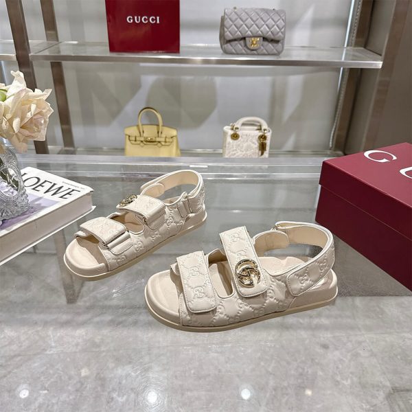 GUCCI Women’s sandal with Double G
