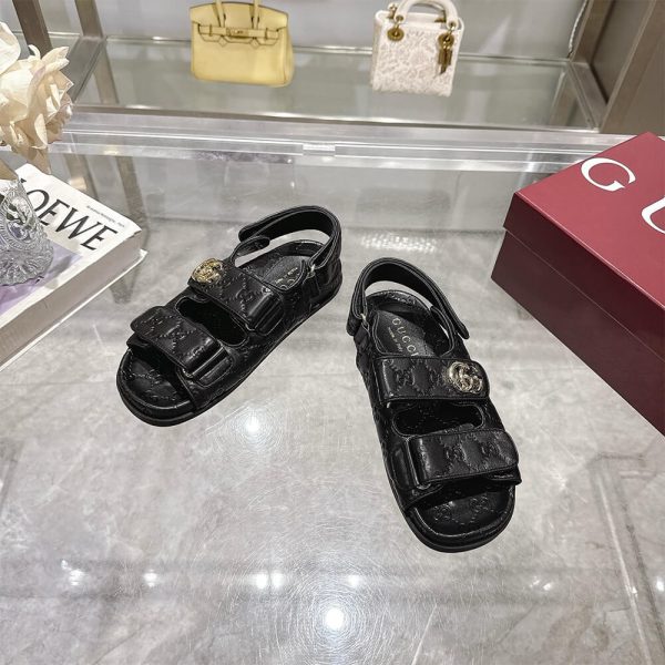 GUCCI Women’s sandal with Double G