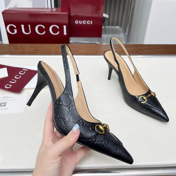 Gucci Women’s slingback pump with Horsebit