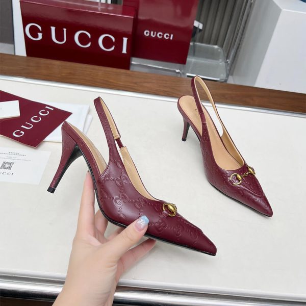 Gucci Women’s slingback pump with Horsebit