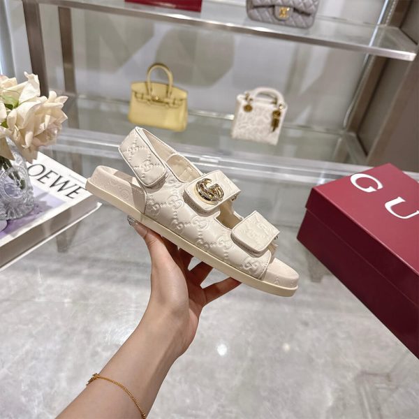 GUCCI Women’s sandal with Double G