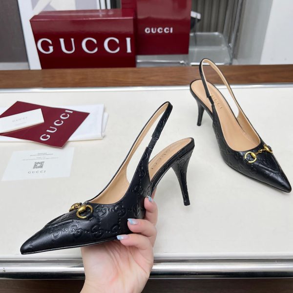 Gucci Women’s slingback pump with Horsebit