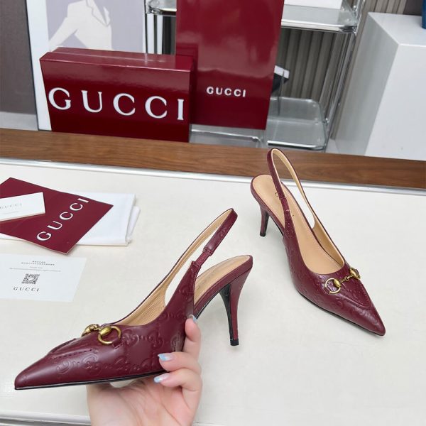 Gucci Women’s slingback pump with Horsebit