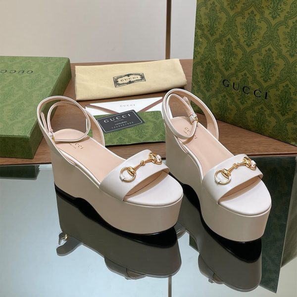 GUCCI Women’s Horsebit flatform sandal