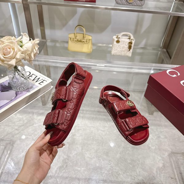 GUCCI Women’s sandal with Double G