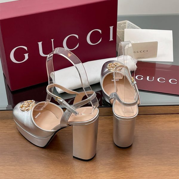 GUCCI Women’s platform pump with Double G