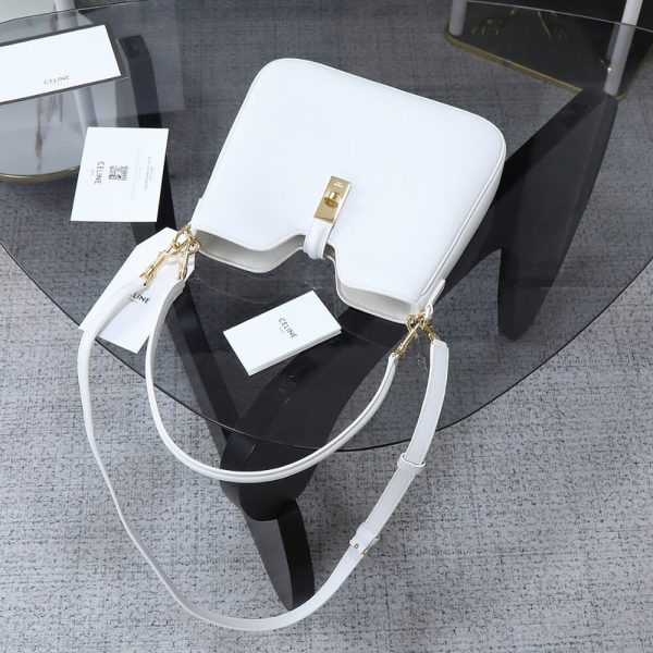CELINE SMALL CAMILLE 16 SOFT BAG IN SMOOTH CALFSKIN