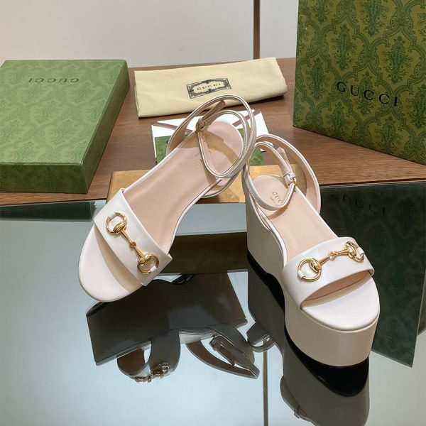 GUCCI Women’s Horsebit flatform sandal