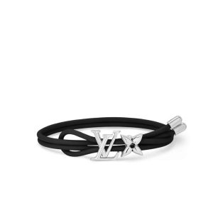 LOUIS VUITTON BLOOM BRACELET NOIR PALLADIUM M8970Z
