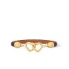 LOUIS VUITTON SAY YES BRACELET BROWN M6758E