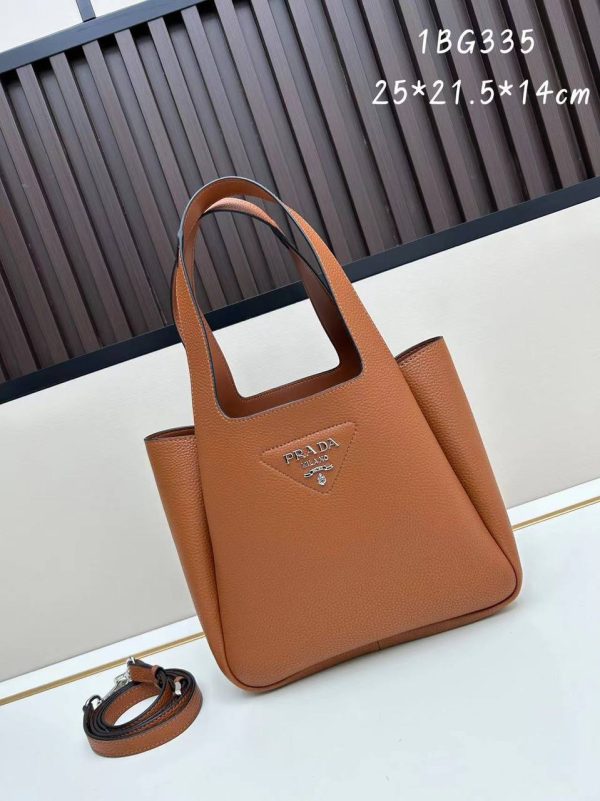 Prada Brown Vitello Daino Bag