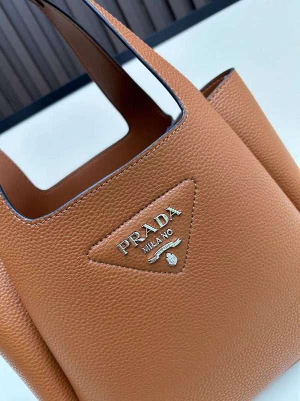 Prada Brown Vitello Daino Bag
