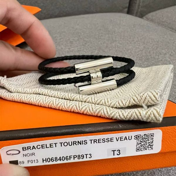 Hermes Tournis Tresse bracelet