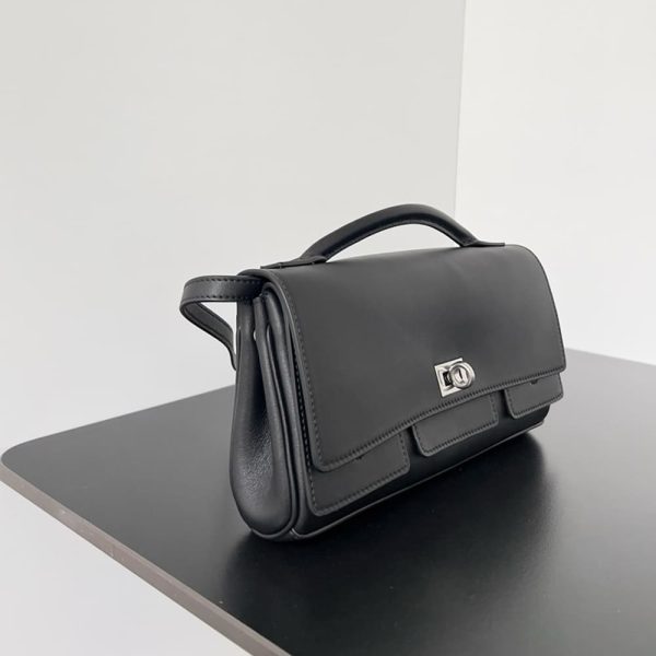 Balenciaga Women’s Bel Air Clutch On Strap Small(HIGH-END GRADE)