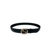 GUCCI INTERLOCKING G BUCKLE BELT BLACK