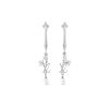 LOUIS VUITTON LV ICONIC HOOK EARRINGS SILVER M02674