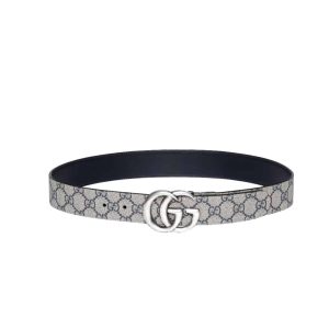 GUCCI GG MARMONT REVERSIBLE BELT BEIGE 627055 92TIN 4075
