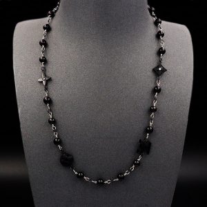 LOUIS VUITTON LV PEARLS NECKLACE BLACK M02445