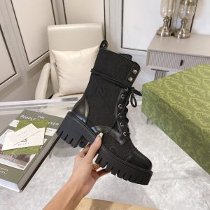 Gucci Lace Up Ankle Boot