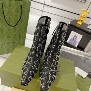 Gucci Crystal GG Boots