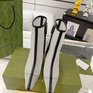 Gucci Crystal GG Boots