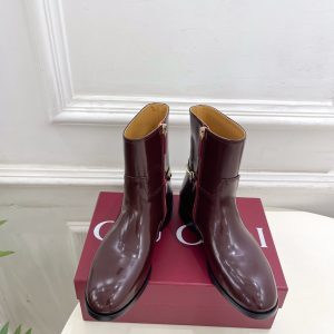 Gucci 25s Horsebit Ankle Boots