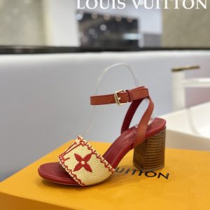 LV Sienna One-Strap Sandals