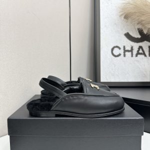 Chanel 25A slingback Suede vinous