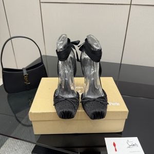 Christian Louboutin Cassia Lace Up High Heels