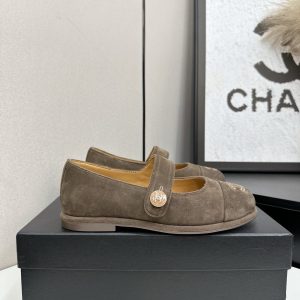 Chanel 25B Beige Suede